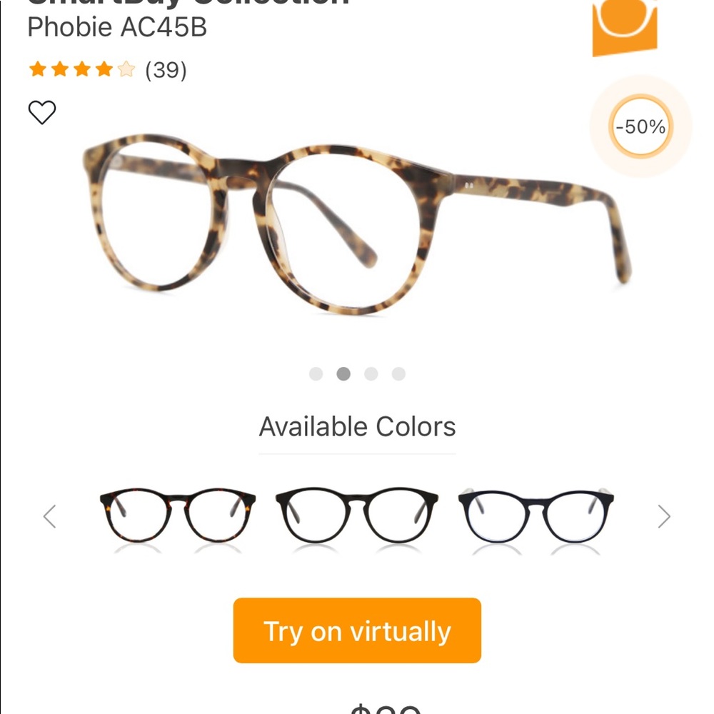 🆕 Smartbuyglasses: Leopard Phobie Glasses (AC45B) - Picture 8 of 13